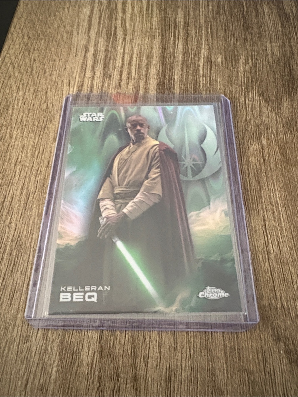 Topps Chrome Star Wars KELLERAN BEQ Card